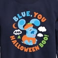 thumbnail image 3 of Blue's Clues & You! - Blue You And Halloween Boo - Toddler And Youth Crewneck Fleece Sweatshirt, 3 of 5