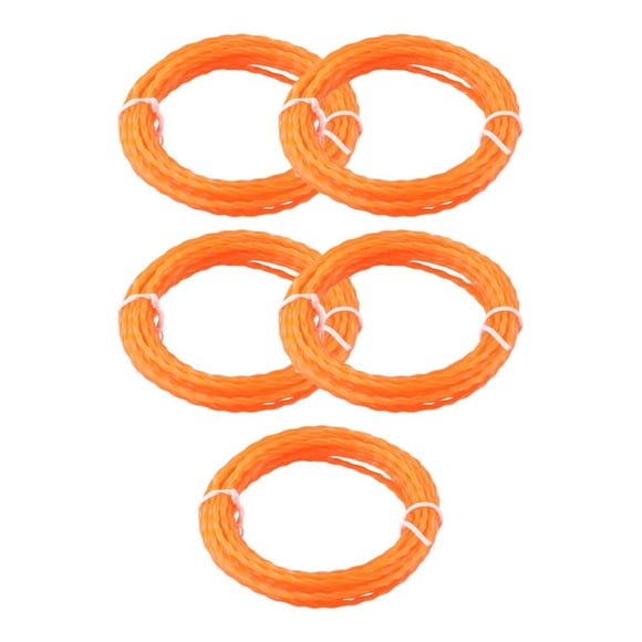 Mosiee 5Pcs Trimmer Lines For Ego 56-Volt .095" 15Ft Per Roll Al2420P String Trimmer Parts Garden Power Tools Replacement Accessories