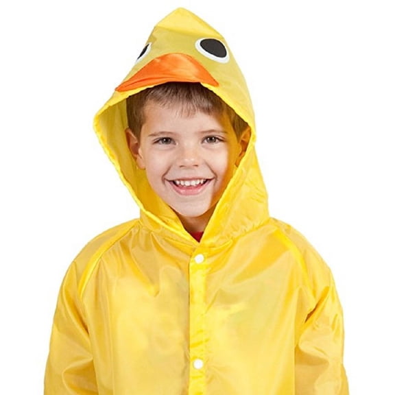 Cloudnine Children's Duck Raincoat, for ages 5-12 One size fits all