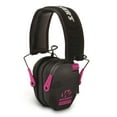 thumbnail image 4 of Walker's Razor Slim Electronic Shooting Range Earmuffs (Black/Pink) & Glasses, 4 of 6