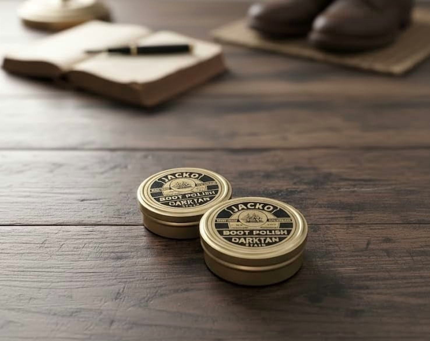 Maritime treasures Vintage Brass Pocket Compass Hidden in Boot Polish Tin Box – Maritime Navigation Compass for Hiking, Camping