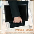 thumbnail image 6 of sixwipe Padfolio Clipboard Folder, Faux Leather Storage Clipboard with Cover for Legal Pad Holder Letter Size A4 Writing Pad for Business School Office Conference Notepad Clip Boards, 6 of 7