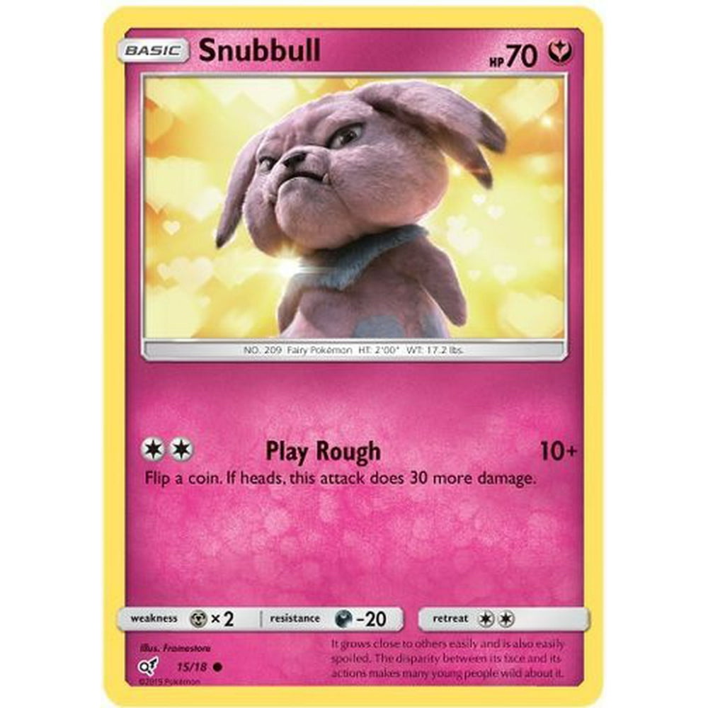 Pokemon Detective Pikachu Snubbull #15 - Walmart.com - Walmart.com
