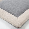thumbnail image 4 of 9 opciones Cojín de algodón Cocina Comedor Patio Oficina Cojines de asiento Almohada Gris 50cm Zulema Cojín de asiento de algodón de lino, 4 of 8