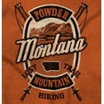 thumbnail image 2 of Montana Powder Mountains Nature Lover Men's Graphic T Shirt Tees Brisco Brands S, 2 of 6