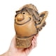 thumbnail image 4 of Escultura de árbol de poliresina para elfo de jardín, ideal como decoración del hogar., 4 of 8