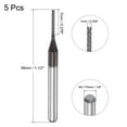 thumbnail image 2 of Uxcell Diamond Film Coated Carbide End Mill Router Bit for ABS 1mm x 7mm, 2 of 6