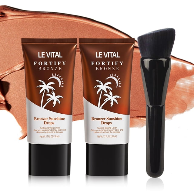 Gel Autobronceador Le Vital Instant Glow Summer Tan 50mL x2