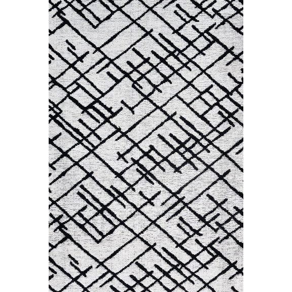 Cream Geometric Area Rugs for Living Room Washable Rugs Boho Moroccan Area Rug Soft Neutral Geometric Bohemian Carpet Distressed Indoor Rug for Bedroom Dining Room Office Foldable Nonslip Rug