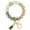 Daisy Green, variant on Silicone Beaded Keychain Wristlet Key Ring Bracelet Cute Car Key Chain Holder for Women