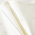 thumbnail image 6 of CAUYDY 3-6M 9-12M 18-24M Girls Sleepers for Newborn Baby Clothes Preemie Long Sleeve Romper Fall Winter Infant Girl Soft Pajamas Toddler Bodysuit Sizes 0-2 Months,White, 6 of 7