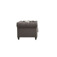 thumbnail image 4 of ACME Aurelia Chaise avec 1 Oreiller en Lin Gris, 4 of 4