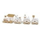 thumbnail image 1 of Monstrate Decoración navideña para el hogar 4 nudos tren de Navidad pintado de con Santa juguetes para niños adorno Navidad 2022 regalo Kits de decoración para fiestas cinco, 1 of 6
