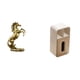 thumbnail image 1 of Figura De Caballo De Pie Hecha A Mano, Decoración De Mesa Ligera Para Hoteles, Estanterías, Chimenea, Con Funda Rectangular Multiusos Para Caja De Pañuelos Y Servilletero Para Control Remoto, 1 of 8