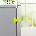 thumbnail image 4 of ‌Baby Proofing Locks for Refrigerator & Cabinets – Child Safety (Green), No-Drill Adhesive, Fits Most Fridges/Doors – Toddler & Pet Proof‌, 4 of 8