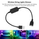 thumbnail image 3 of Tira de Luces LED Inalámbrica de un Color Atenuador de Luz USB para Mesa de TV Mesita de Noche Baño Clasificación IP44 ANGGREK  Otros, 3 of 8