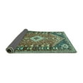 thumbnail image 2 of Ahgly Company Indoor Rectangle Persian Turquoise Blue Traditional Area Rugs, 5' x 8', 2 of 4