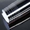 thumbnail image 3 of Stretchable Mirror Vinyl Film Foil Car Sticker DIY Wrapping Sheet Decal Protective Car Styling Accessories, 3 of 7