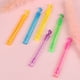 thumbnail image 4 of 24 piezas en forma de corazón Palo de burbuja vacío Botella de agua colorida Varita de burbuja Juguetes Boda Bubble Maker Stick Favores de fiesta para fiesta de cumpleaños (Color aleatorio), 4 of 5