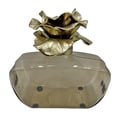 thumbnail image 5 of 12" Aluminum Glass Flower Decorative Bottle Sculpture, 5 of 12