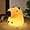 Normal, variant on Tangerine Capybara Night Light, LED Squishy Novelty Animal Night Lamp, 2 Level Dimmable Nursery Nightlight for Breastfeeding, Baby Kids Rechargeable Touch Lamp, Kawaii Cute Decor, Funny Gift