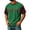 Green, variant on LNZGNM Halloween Shirts for Men Thriller Slogan Short Sleeve T Shirt Contrast Pattern Sleeve Crew Neck for Holiday Event Casual Wear,Purple(XXXL)