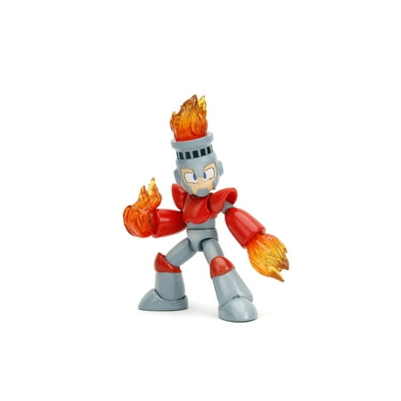 Mega Man 4.5" Fire Man Action Figure