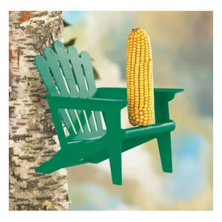 Adirondack Squirrel - BELLE FLEUR Adirondack Chair Squirrel Feeder Mint Green