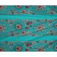 thumbnail image 4 of oneOone Polyester Lycra Fabric Leaves & Floral Block Printed Craft Fabric BTY 56 Inch Wide, 4 of 4