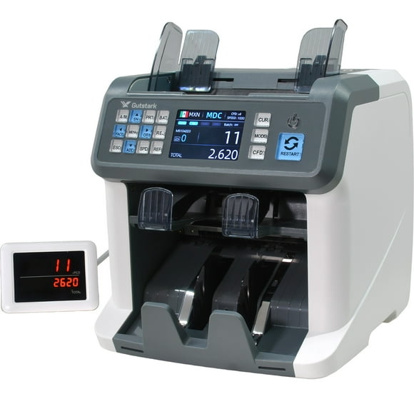 Contadora Bancaria Gutstark 500 Billetes 1200 Pz