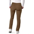 thumbnail image 2 of Adar Addition Scrubs For Women - Skinny Leg Cargo Drawstring Scrub Pants - A6104 - Mocha Quartz - M, 2 of 7