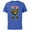 Royal Heather, variant on Fantastic Four The Thing Clobberin' Time - Short Sleeve Cotton T-Shirt for Adults - Customized-Athletic Heather
