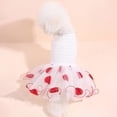 thumbnail image 4 of Vestido de novia para perros, vestidos de verano para cachorros para perros pequeños y medianos, ropa para mascotas para chihuahua, Yorkie, falda para gato, ropa, tutú, 4 of 6