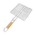 thumbnail image 2 of Cesta para parrilla de barbacoa, cesta para asar pescado, portátil para parrilla al aire libre, rejilla para barbacoa, accesorios para parrilla para 48cmx25cmx25cm mayimx Cesta para parrilla de barbacoa, 2 of 9