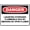 Warning Sign 4, variant on Warning Notice Traffic Sign Danger Liquefied Hydrogen - 8"x12" Aluminum Safety Tin Road Sign for Lab Chemical Plant Industrial Workplace