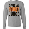 thumbnail image 3 of Inktastic Official Bbq Judge Barbecue Long Sleeve T-Shirt, 3 of 5