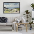 thumbnail image 2 of Stupell Industries Coastal Green Breeze Black Framed Floater Canvas Wall Art design by Elara Yasna, 21 x 31, 2 of 9