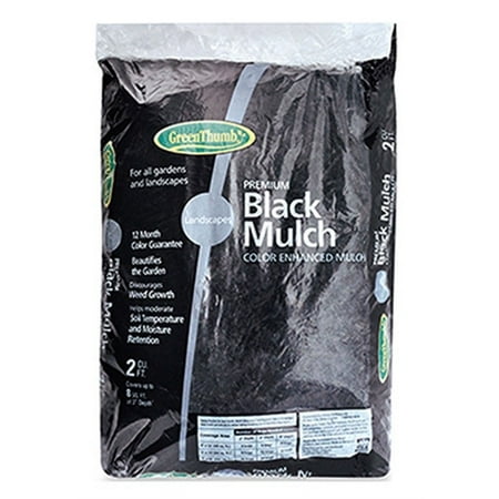 - GT 2CUFT BLK Mulch