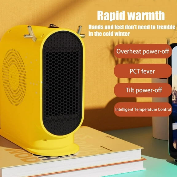 Radiator Heater Energy Efficient Heater Quiet With Negative Ion Function And Fan Heater ECO With Overheat And Tilt Protectionr For Rooms Up