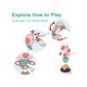 thumbnail image 3 of IPlay, ILearn Baby Rattles Set, Infant High Chair Toys W/Suction Cup, Grab N Spin, Interactive Development Baby Tray Toy, Newborn Gifts For 6, 9, 12,, 3 of 5
