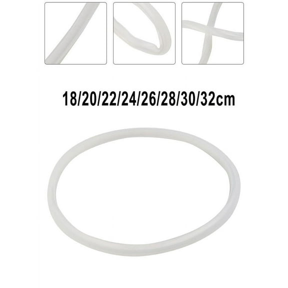 22-32cm Replacement Clear Silicone Rubber Gasket Home Pressure Cooker Seal Ring 32Cm Smile Home