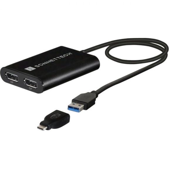 SoNNeT DisplayLink Dual 4K DisplayPort Adapter
