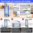 thumbnail image 4 of Gcvioh Hydrogen Water Bottle, Hydrogen Water Bottle Generator, 420ml Portable Hydrogen Water lonizer Machine with PEM SPE Technology，3Min Quick Electrolysis, Suitable for Office, Travel and Daily Dri, 4 of 9