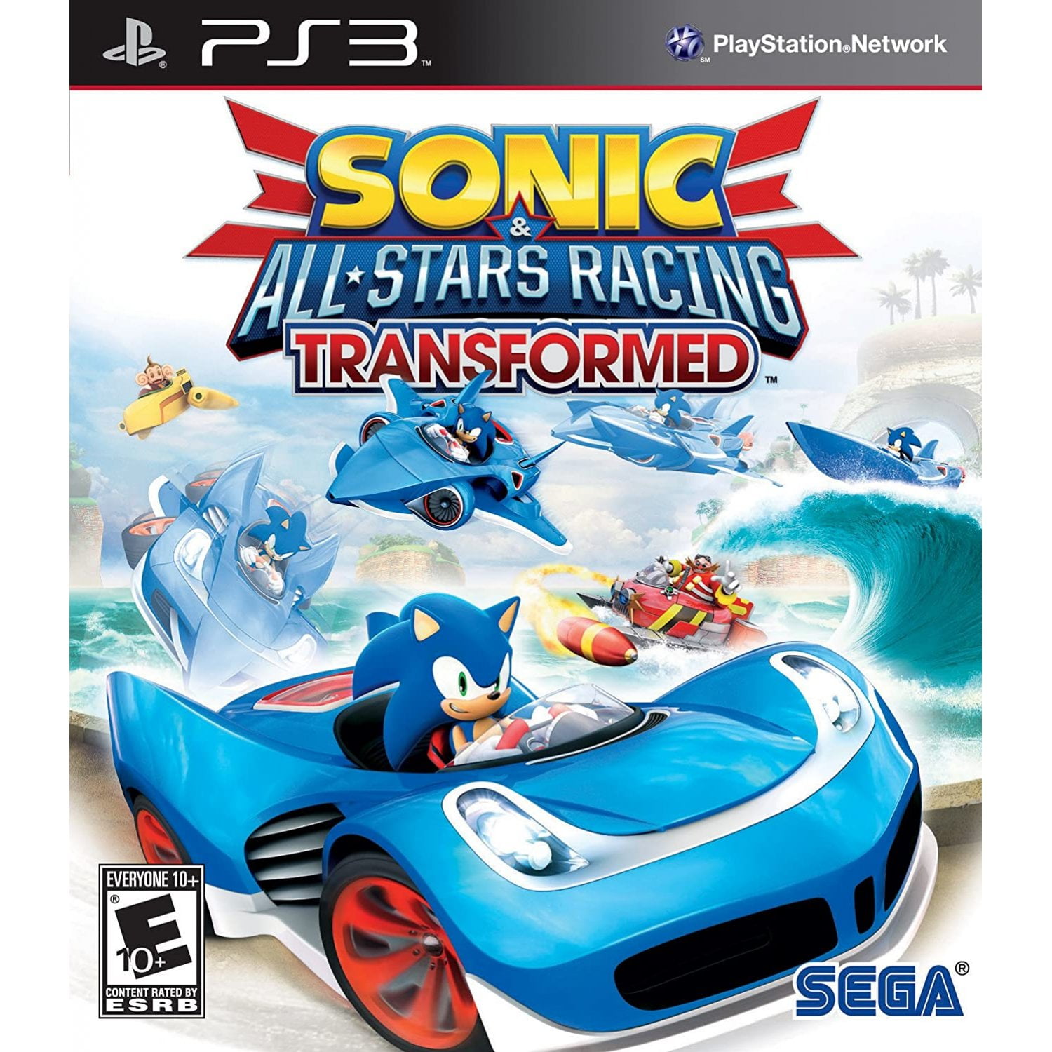 Gemaakt om te onthouden fout kroeg Sonic & All-Star Racing Transformed- PlayStation 3 - Walmart.com