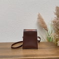 thumbnail image 4 of Bolso De Hombro Bolsos transparentes para mujer, bolso sencillo transparente a la moda, embrague femenino (café), 4 of 8