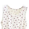 thumbnail image 5 of ZVNAΖH Women's Floral Print Undershirt Tank Top, Soft Sleeveless Crew Neck Loungewear & Layering Camisole, L-2XL, 5 of 5