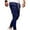 Blue, variant on Pisexur Mens Pants Solid Color Elastic Waist Cargo Pants Multi Pockets Drawstring Outdoor Jogging Hiking Pants Casual Regular Fit Straight Leg Sweatpants Plus Size Work Pants M-4XL