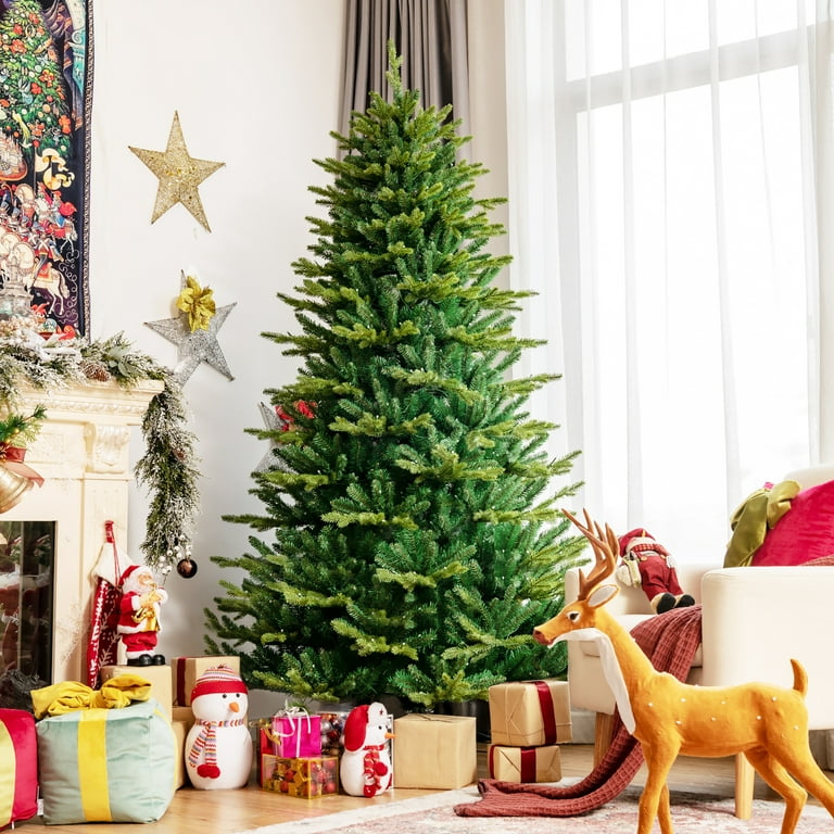 Costway 7ft Smart Pre-lit Full-bodied Christmas Tree w/ APP