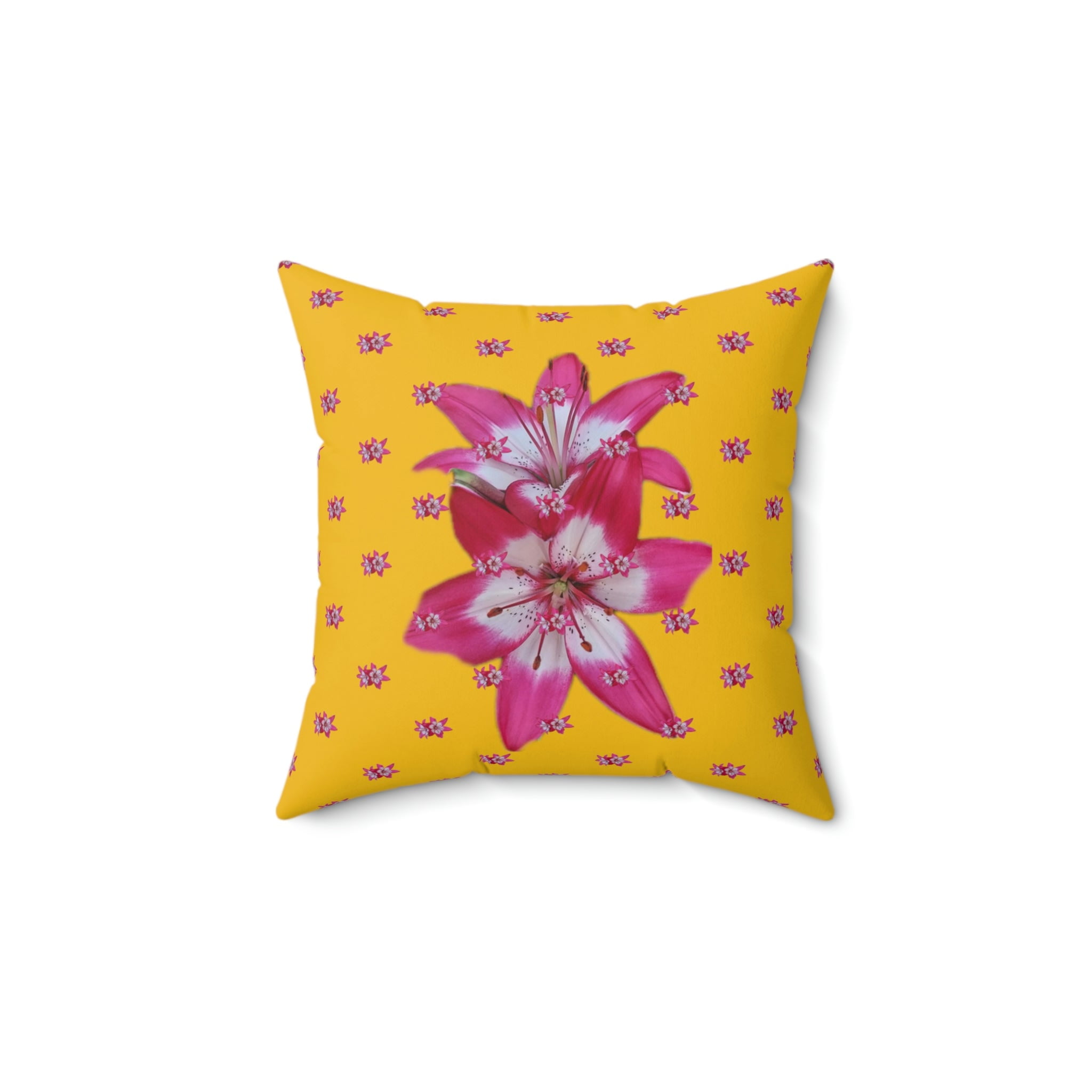 Floral Square Pillow