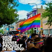 Anley 3 x 5 feet Rainbow Pride Flags - Gay LGBT Pride Day Month Parade LGBTQ Community Banner Flags